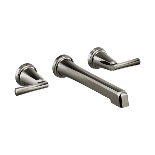 [BRI-T65898LF-BNXLHP-ECO] Brizo T65898LF-BNXLHP-ECO Levoir Wall Mount Lavatory Faucet Less Handles Brilliance Black Onyx