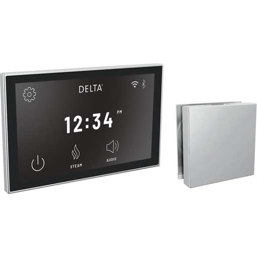 [DEL-5CH-550L-PR] Delta 5CH-550L-PR Steamscape Linear Square Deluxe Package Chrome