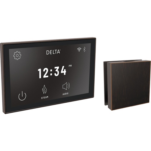 [DEL-5CH-550L-RB] Delta 5CH-550L-RB Steamscape Linear Square Deluxe Package Venetian Bronze