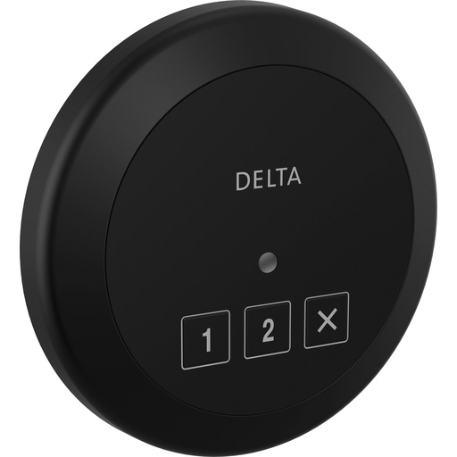 [DEL-5CN-220R-BL] Delta 5CN-220R-BL Steamscape Round Exterior Control Matte Black