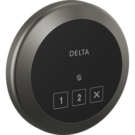 [DEL-5CN-220R-KS-PR] Delta 5CN-220R-KS-PR Steamscape Round Exterior Control Black Stainless