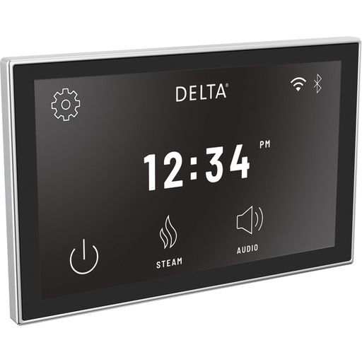 [DEL-5CN-550L-PR] Delta 5CN-550L-PR Showersense Linear Square Digital Interface Chrome