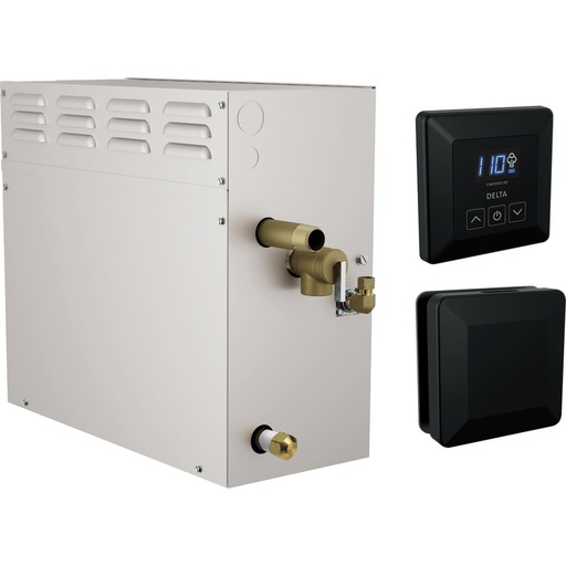 [DEL-5P-EST12-BL] Delta 5P-EST12-BL SimpleSteam Kit 12kW Matte Black