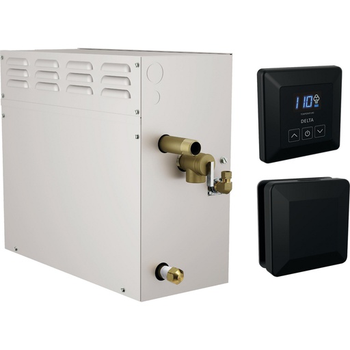 [DEL-5P-EST15-BL] Delta 5P-EST15-BL SimpleSteam Kit 15kW Matte Black