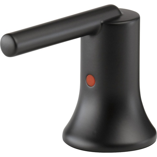 [DEL-H259BL] Delta H259BL Trinsic Two Metal Lever Widespread Handle Kit Matte Black