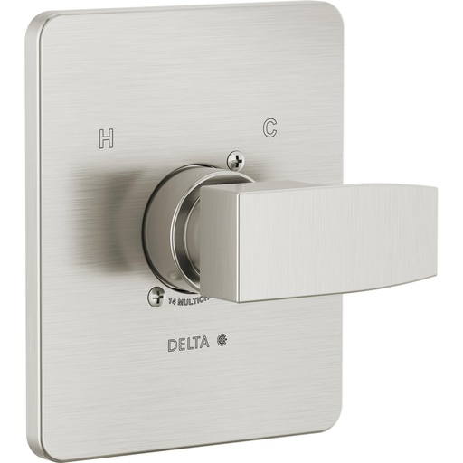 [DEL-T14067-SS-PP] Delta T14067-SS-PP Modern Angular Valve Only Trim Stainless Steel
