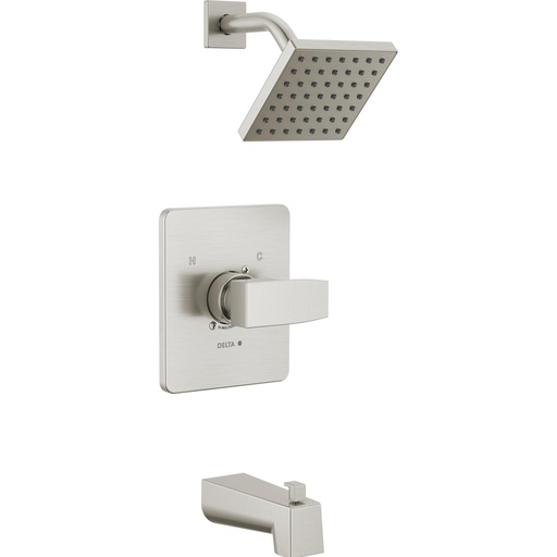 [DEL-T14467-SS-PP] Delta T14467-SS-PP Modern 14 Series Tub and Shower Trim Stainless