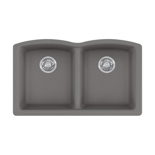 [FRA-ELG120SHG-CA] Franke ELG120SHG-CA Ellipse Granite Undermount Double Sink Stone Grey