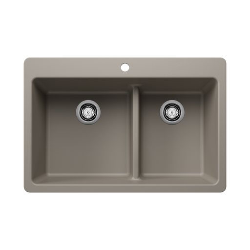 [BLA-403646] Blanco 403646 Liven 33 1.75 Low Divide Silgranit Sink Truffle