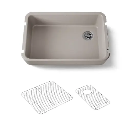 [KOH-24268-TRF] Kohler 24268-TRF Ironridge 34" Undermount Single Bowl Farmhouse Kitchen Sink Truffle