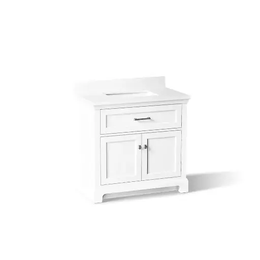 [KOH-29261-BD1-0] Kohler 29261-BD1-0 Charlemont 36" Vanity With Sink And Quartz Top White