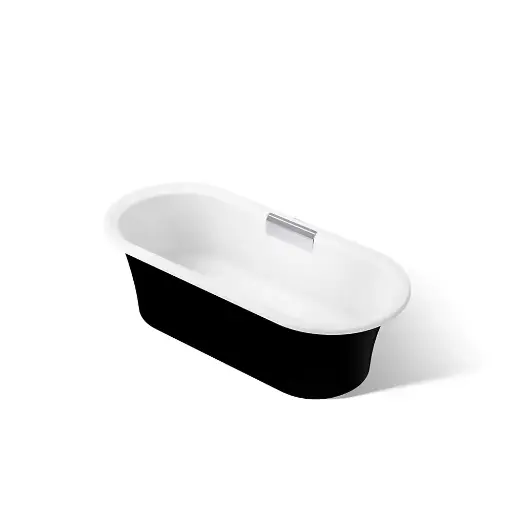 [KOH-29326-P5-0] Kohler 29326-P5-0 Volute 63" x 28-3/8" Freestanding Bath With Base White