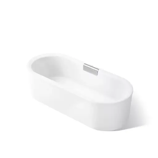[KOH-29329-0-0] Kohler 29329-0-0 Volute 70-7/8" x 30-3/8" Freestanding Bath With Shroud White