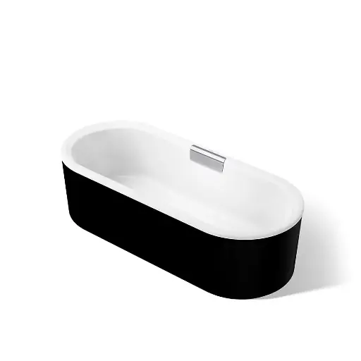 [KOH-29329-7-0] Kohler 29329-7-0 Volute 70-7/8" x 30-3/8" Freestanding Bath With Shroud White
