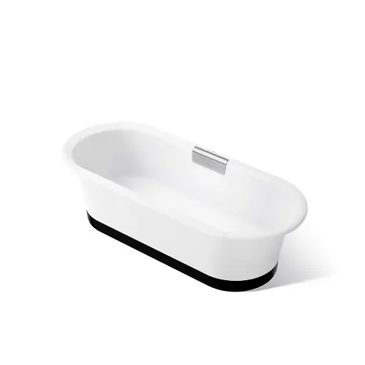 [KOH-29330-0B7-0] Kohler 29330-0B7-0 Volute 70-7/8" x 30-3/8" Freestanding Bath With Base White