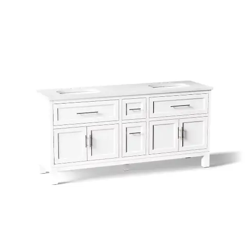 [KOH-31247-ASB-0] Kohler 31247-ASB-0 Quo 72" Bathroom Vanity Cabinet With Sink White