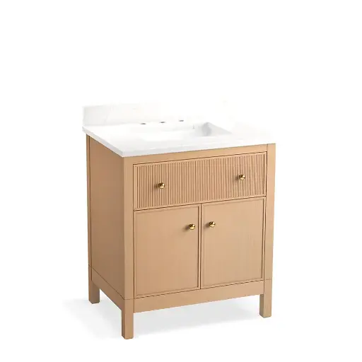 [KOH-35019-SWK] Kohler 35019-SWK Malin 30" Vanity Cabinet With Sink White Oak