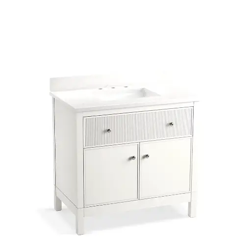 [KOH-35020-0] Kohler 35020-0 Malin 36" Vanity Cabinet With Sink White