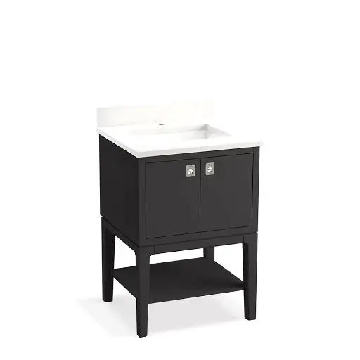 [KOH-35024-DWG] Kohler 35024-DWG Seagrove 24" Vanity Cabinet With Sink Ferrous Grey