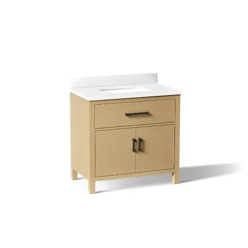 [KOH-40639-BD1-WEK] Kohler 40639-BD1-WEK Kresla 36" Bathroom Vanity Cabinet With Sink Light Oak