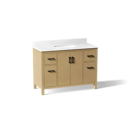 [KOH-40640-BD1-WEK] Kohler 40640-BD1-WEK Kresla 48" Bathroom Vanity Cabinet With Sink Light Oak