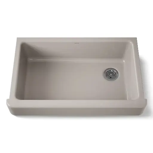 [KOH-6488-TRF] Kohler 6488-TRF Whitehaven 35-1/2" Undermount Farmhouse Kitchen Sink Truffle