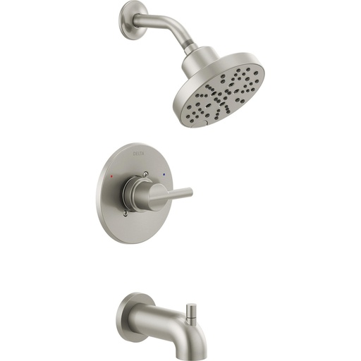 [DEL-144749-SS] Delta 144749-SS Monitor 14 Series H2Okinetic Tub and Shower Stainless Steel