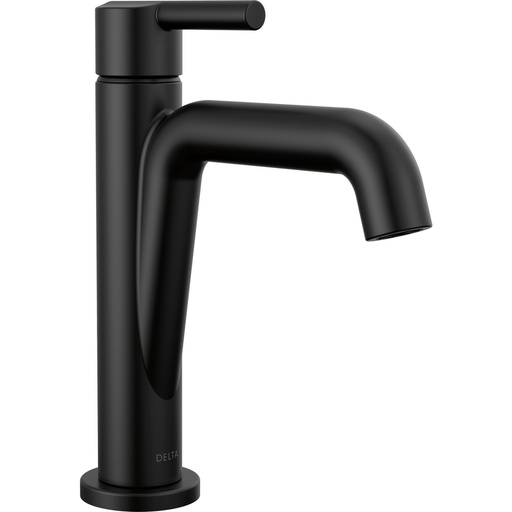 [DEL-15849LF-BL] Delta 15849LF-BL Nicoli Single Hole Bathroom Faucet 1L Matte Black