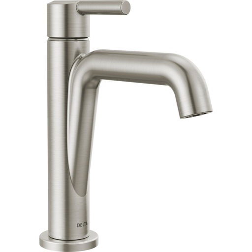 [DEL-15849LF-SS] Delta 15849LF-SS Nicoli Single Hole Bathroom Faucet 1L Stainless Steel