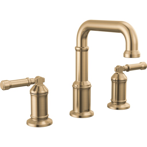 [DEL-3584-CZ-PR-DST] Delta 3584-CZ-PR-DST Two Handle Widespread Bathroom Faucet Champagne Bronze