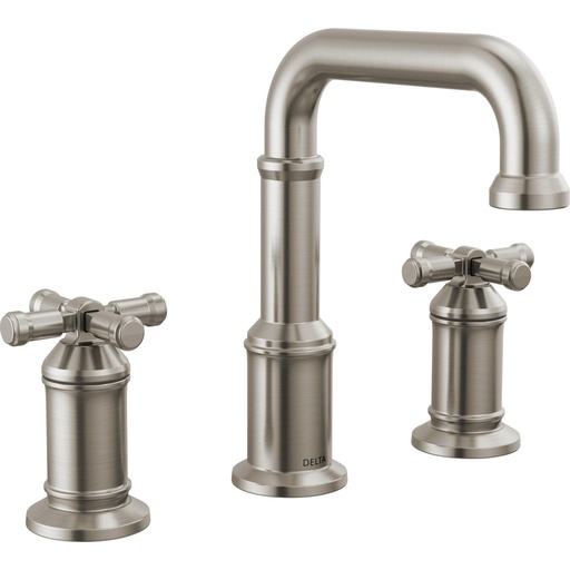 [DEL-3587-SS-PR-DST] Delta 3587-SS-PR-DST Two Handle Widespread Bathroom Faucet Stainless