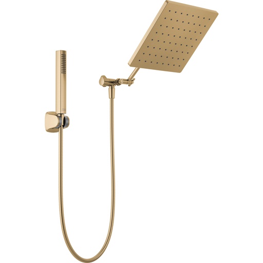 [DEL-75527-CZ] Delta 75527-CZ Universal 10 inch Raincan Shower Head & Handshower Champagne Bronze