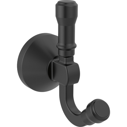[DEL-78435-BL] Delta 78435-BL Broderick Double Robe Hook Matte Black