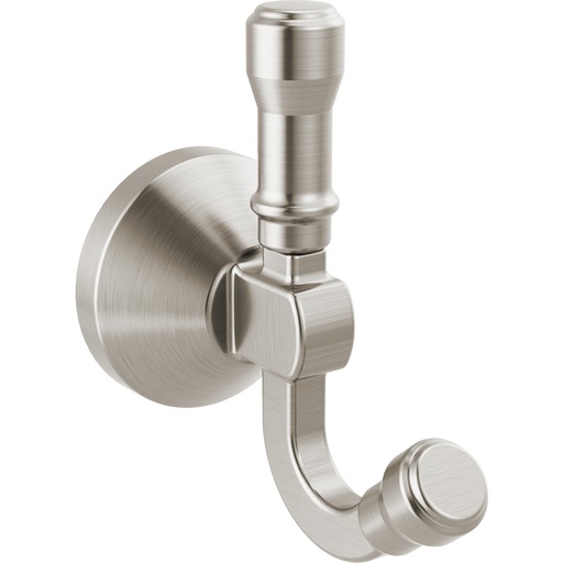 [DEL-78435-SS] Delta 78435-SS Broderick Double Robe Hook Stainless Steel