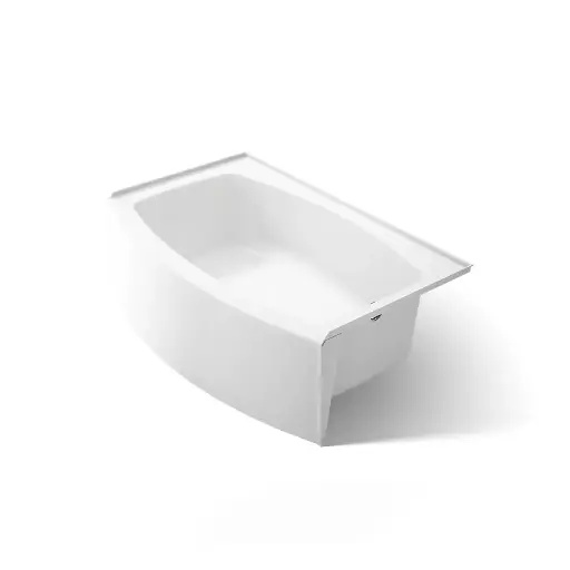 [KOH-1100-RA-0] Kohler 1100-RA-0 Expanse 60" x 32" Alcove Bath Right Drain White