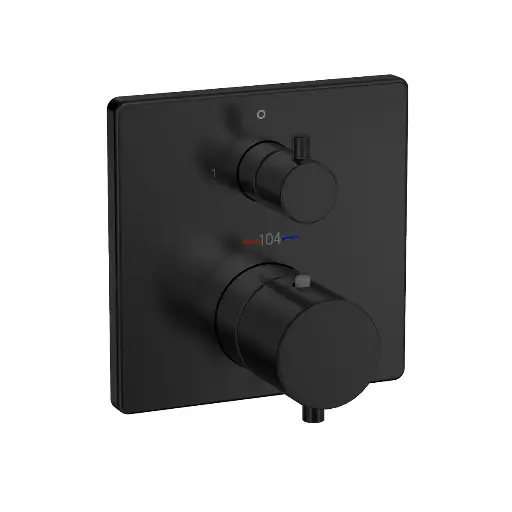 [TOTO-TBV02404U#MBL] TOTO TBV02404U#MBL Thermostatic Mixing Valve with Two Way Diverter Trim Matte Black