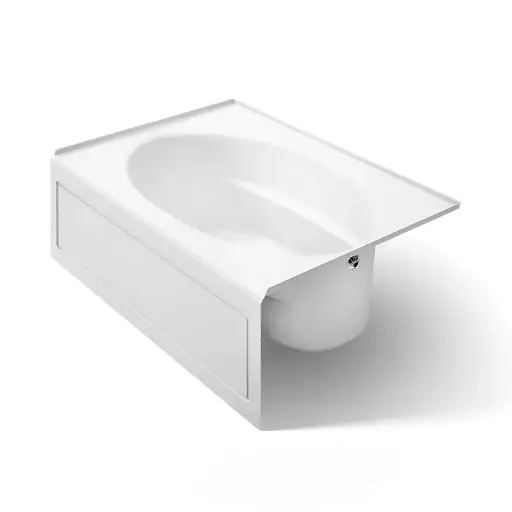 [KOH-1113-RA-0] Kohler 1113-RA-0 Windward 60" x 42" Alcove Bath Right Drain White