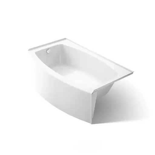 [KOH-1118-LA-0] Kohler 1118-LA-0 Expanse 60" x 30" Alcove Bath Left Drain White