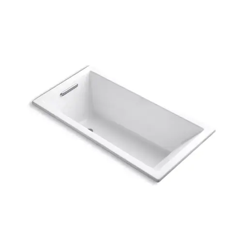 [KOH-1121-0] Kohler 1121-0 Underscore Contemporary 60" x 30" Drop-in Bath White