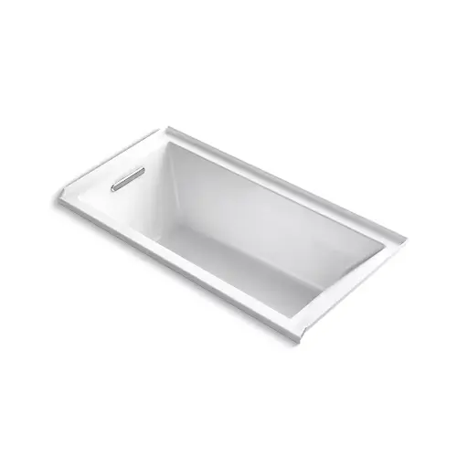 [KOH-1121-L-0] Kohler 1121-L-0 Underscore 60" x 30" Alcove Bath Left Drain White