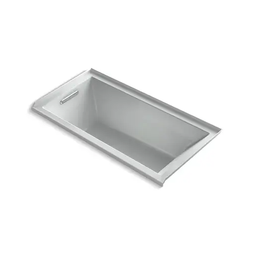 [KOH-1121-L-95] Kohler 1121-L-95 Underscore 60" x 30" Alcove Bath Left Drain Ice Grey