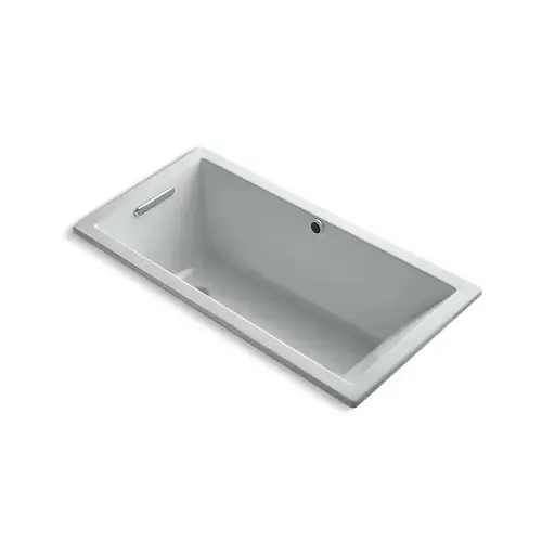 [KOH-1121-W1-95] Kohler 1121-W1-95 Underscore 60" x 30" Drop-in Bath With Heated Surface Ice Grey