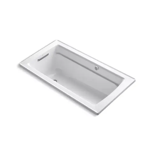 [KOH-1122-GH-0] Kohler 1122-GH-0 Archer 60" x 32" Drop-in Heated Bubble Massage Air Bath White