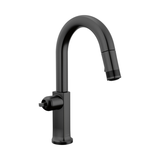 [BRI-63906LF-BLLHP] Brizo 63906LF-BLLHP Kintsu Pull-Down Prep Faucet Less Handle Matte Black