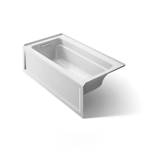 [KOH-1123-LA-95] Kohler 1123-LA-95 Archer 60" x 32" Alcove Bath Left Drain Ice Grey