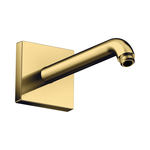 [HAN-26430991] Hansgrohe 26430991 Axor Showerarm 9" Square Polished Gold Optic