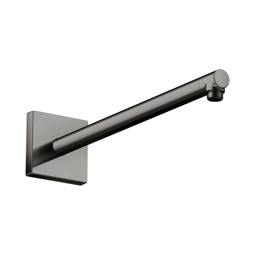 [HAN-26436331] Hansgrohe 26436331 Axor Showerarm Square 15" Polished Black Chrome