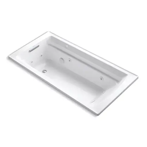 [KOH-1124-0] Kohler 1124-0 Archer 72" x 36" Drop-in Whirlpool Bath White