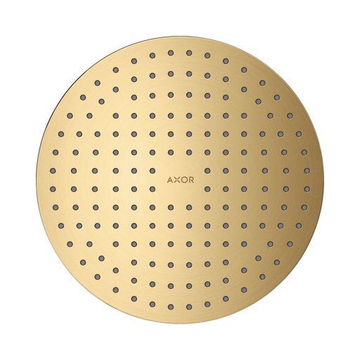 [HAN-35298251] Hansgrohe 35298251 Axor Ceiling Mount Showerhead 250 2-Jet Brushed Gold Optic