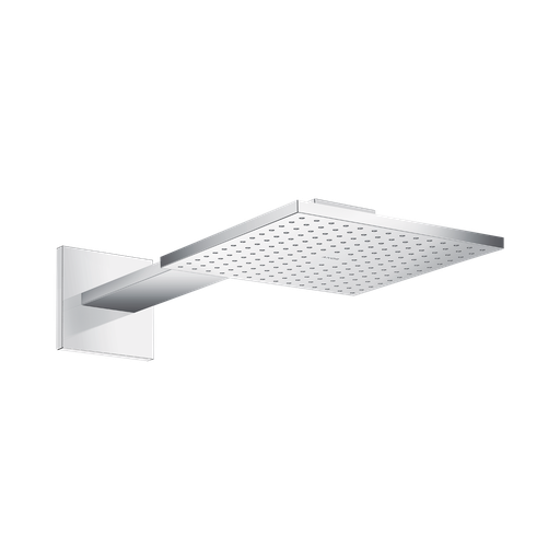 [HAN-35310001] Hansgrohe 35310001 Axor Showerhead 250 Square 2-Jet with Showerarm Trim Chrome